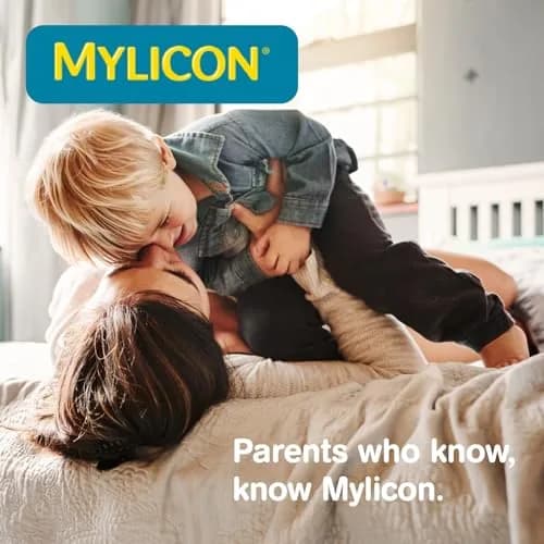 MYLICON Children's All-in-One Tummy Relief Liquid for Kids, Bubble Gum, 8oz | Fast-Acting Gas & Acid Relief for Ages 2-11 thumbnail 2