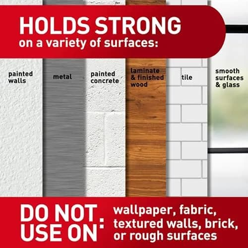 Command Heavyweight Picture Hanging Strips XL 20 lb 40 Strips | Damage-Free Hanging for Home Decor thumbnail 2