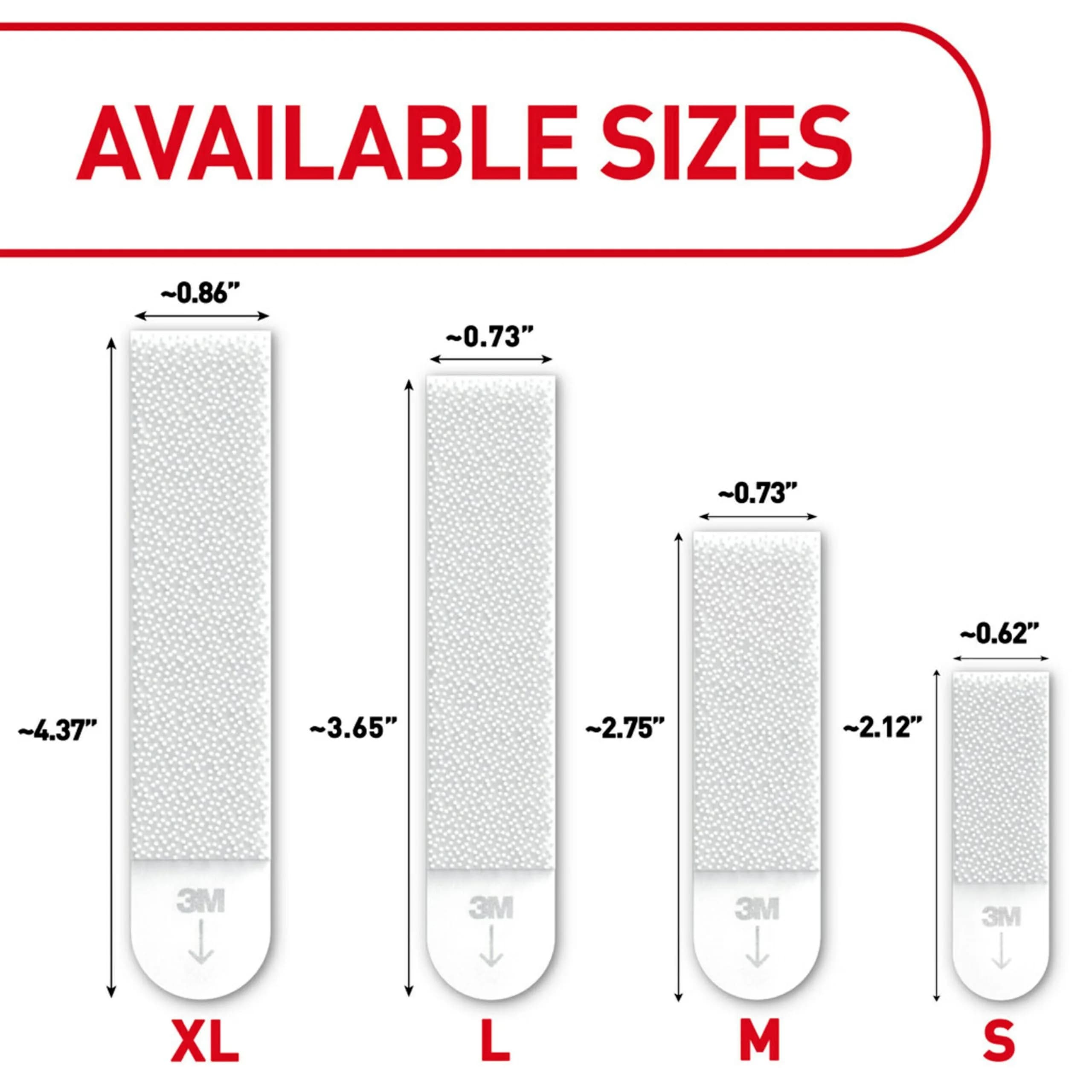 Command Heavyweight Picture Hanging Strips XL 20 lb 40 Strips | Damage-Free Hanging for Home Decor - view 3