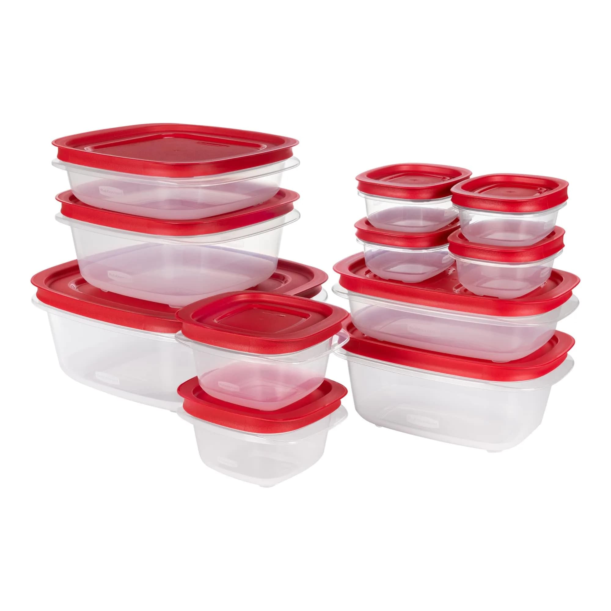 Rubbermaid EasyStore 22-Piece Food Storage Container Set | Stackable & Nestable for Kitchen Organization - view 4