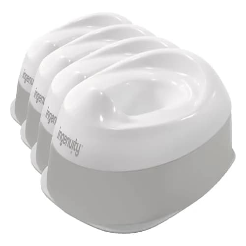Ingenuity Ready Set Go Potty Training Toilet 4 Pack | Wide Stable Base for Toddlers thumbnail 1