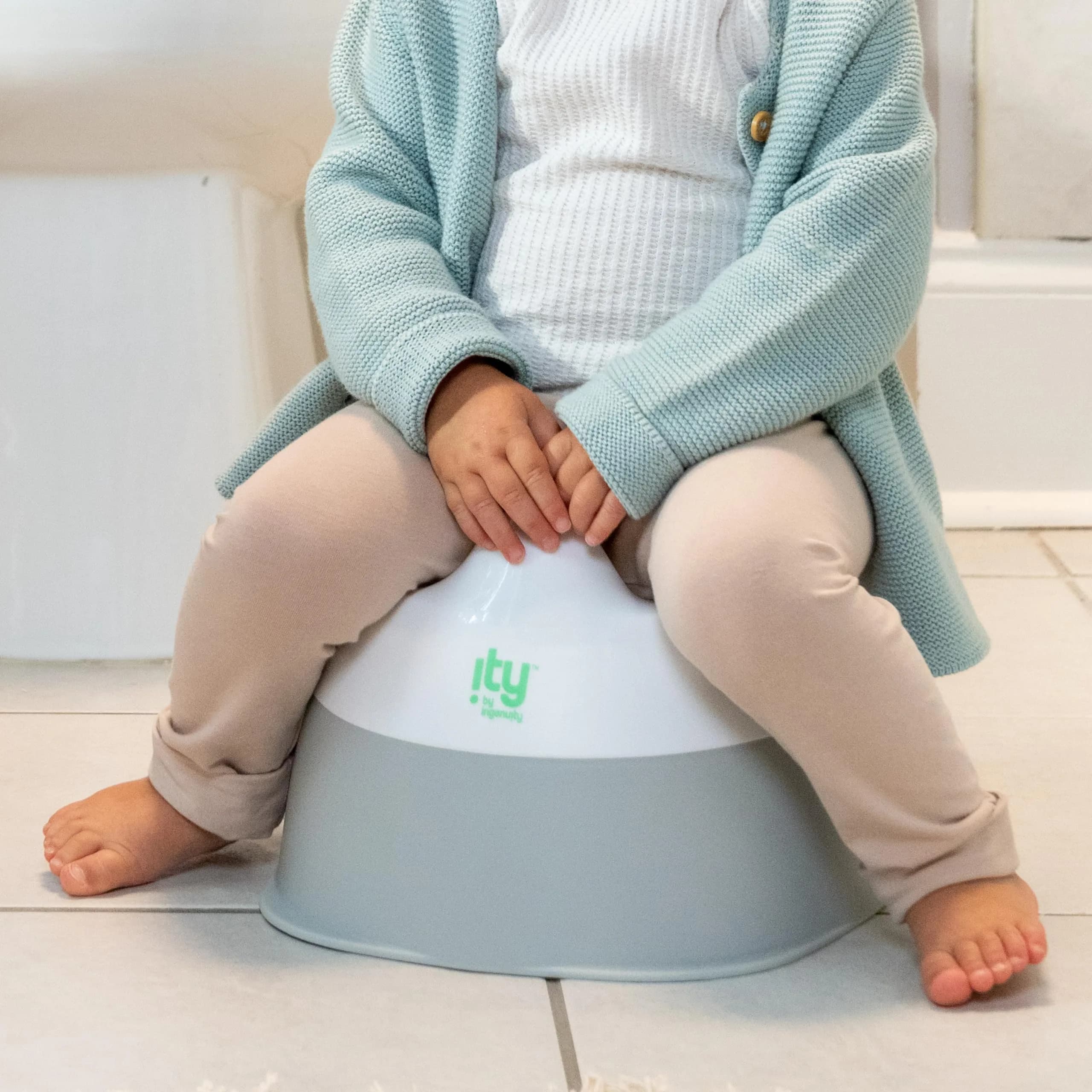 Ingenuity Ready Set Go Potty Training Toilet 4 Pack | Wide Stable Base for Toddlers - view 9