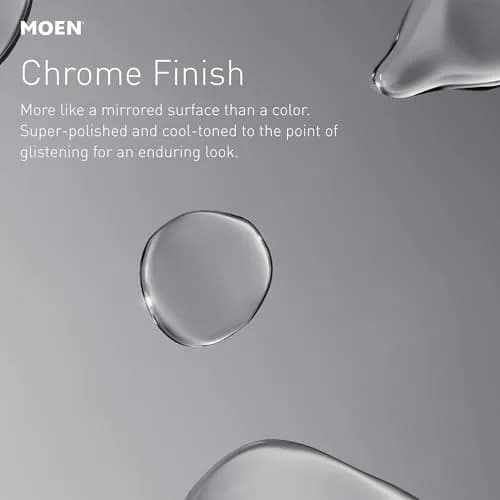 Moen Preston Polished Chrome Hand-Towel Ring 3-Pack | 19.1 cm (7.5 in) Wall Mounted Holder thumbnail 5