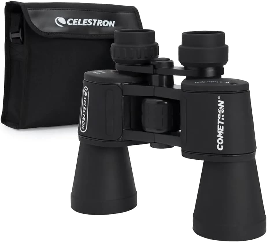 Celestron Cometron 7x50 Astronomy Binoculars | 7x Magnification, 50mm Objective Lenses, 6.6° Field of View, Pack of 10 - main product image