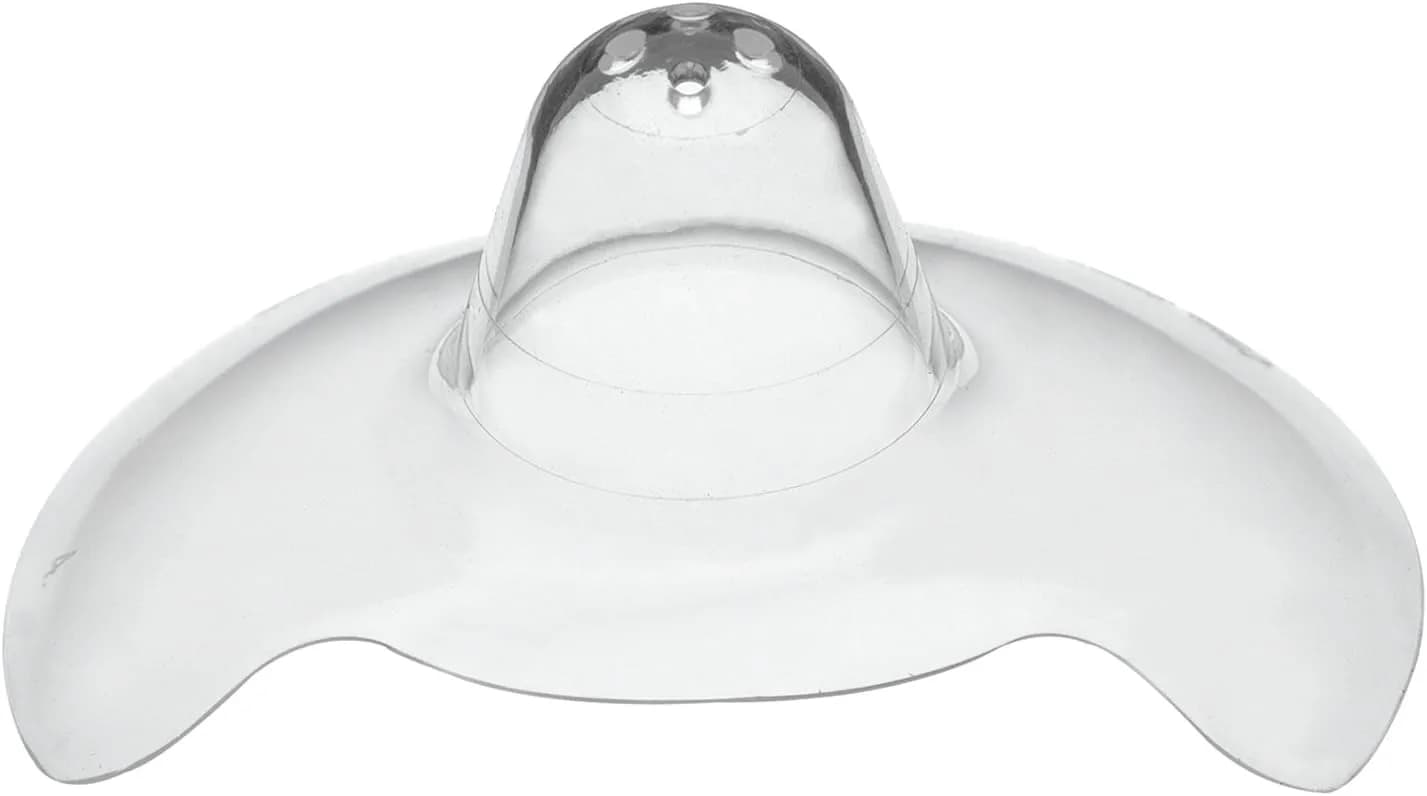 Medela Contact Nipple Shield for Breastfeeding, Large 24mm (Pack of 6) | BPA-Free Silicone for Latch Support — Pack of 6