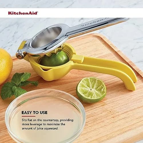 KitchenAid Citrus Juice Press Squeezer for Lemons and Limes 8 Inch | Seed Catcher & Pour Spout, Pack of 12 thumbnail 4