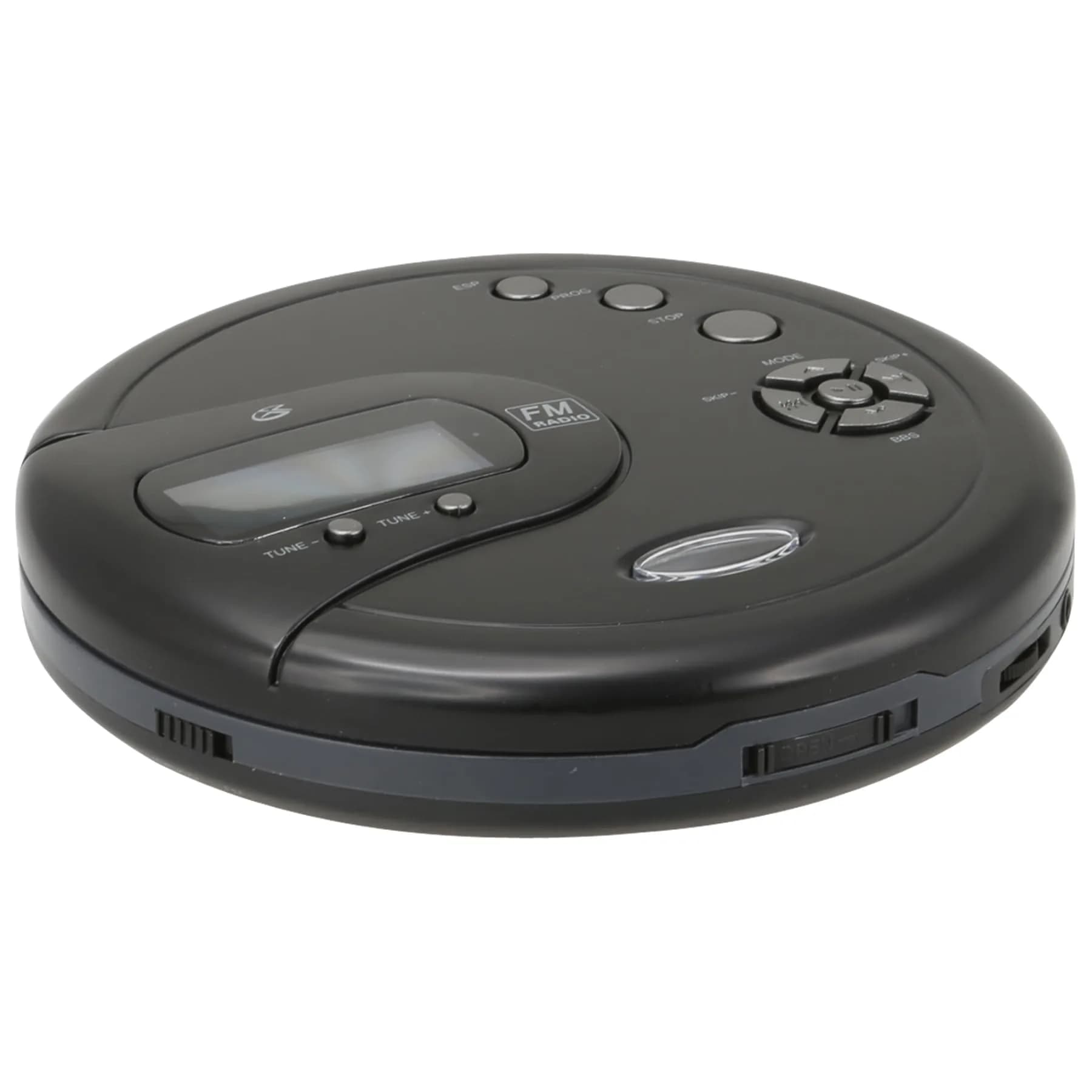 GPX PC332B Portable CD Player with FM Radio & Earbuds - Black, Pack of 6 | 18.79cm (7.4in) x 15.49cm (6.1in) x 4.7cm (1.85in) - view 7
