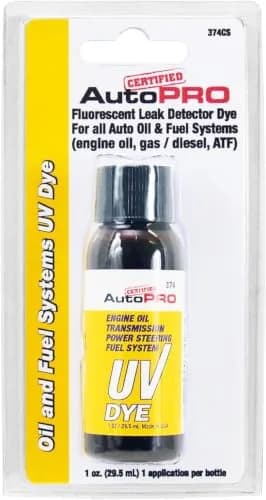A/C Pro Certified Auto Pro Oil and Fuel System UV Dye Leak Detection 1 Oz (6-Pack) | Professional Grade Leak Detection for Cars & Trucks thumbnail 1