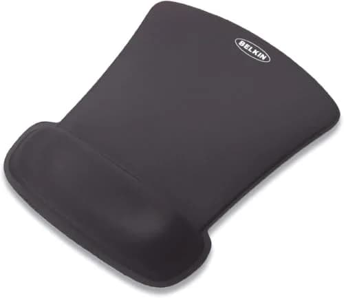 Belkin WaveRest Gel Mouse Pad, Black (F8E262-BLK), Pack of 6 | Ergonomic Wrist Rest for Comfort thumbnail 1