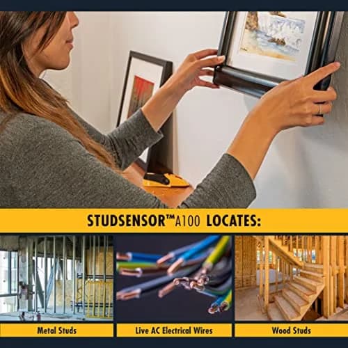 Zircon StudSensor A100 Edge & Live Wire Detection Pack of 4 | Accurate Wall Scanner with LCD & Audio thumbnail 4