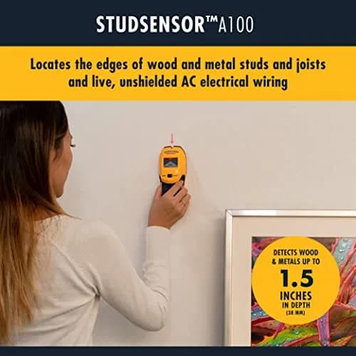 Zircon StudSensor A100 Edge & Live Wire Detection Pack of 4 | Accurate Wall Scanner with LCD & Audio thumbnail 2