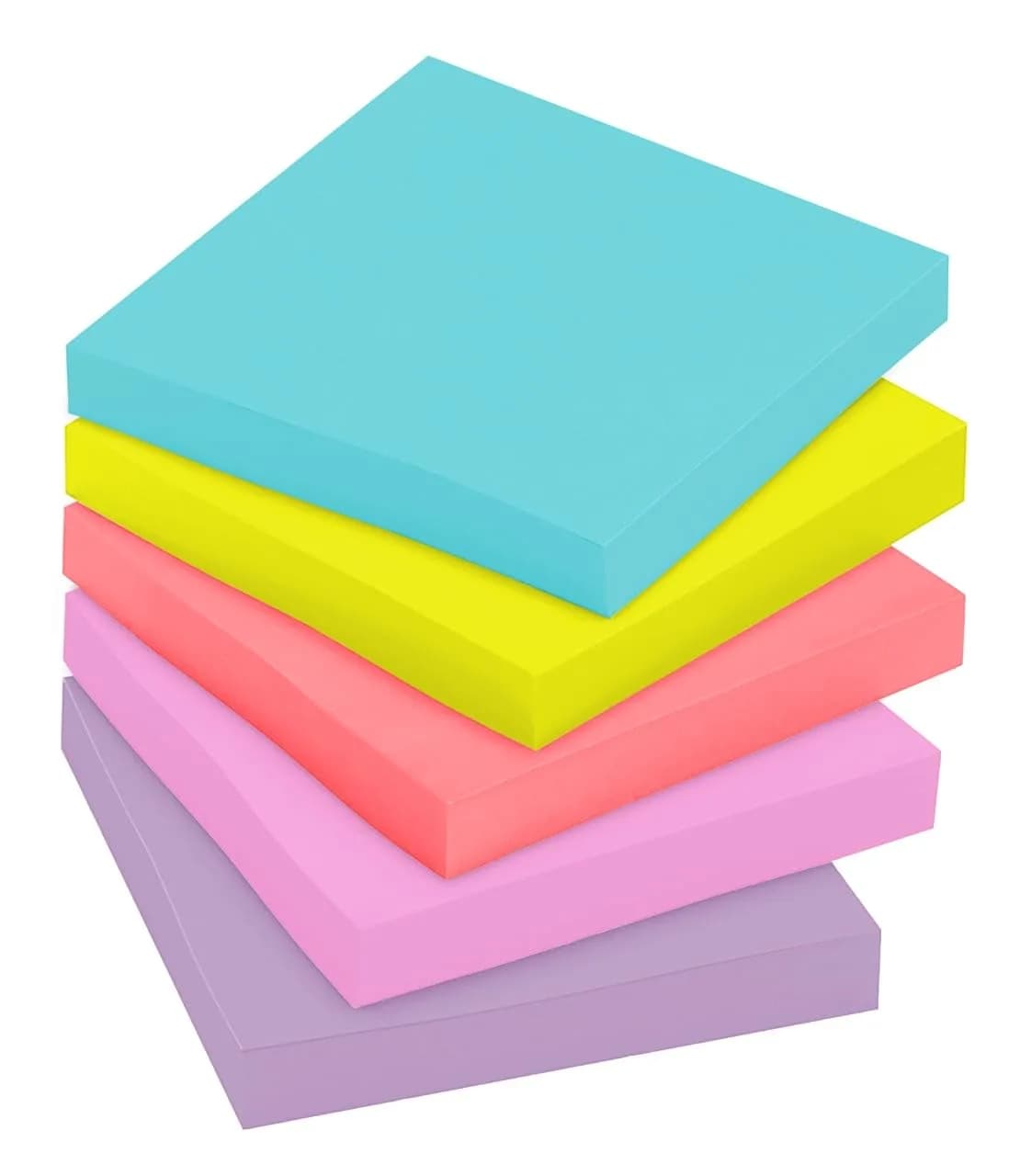 Post-it Super Sticky Notes (24 Pads, 70 Sheets Each) | Supernova Neons Collection - view 2