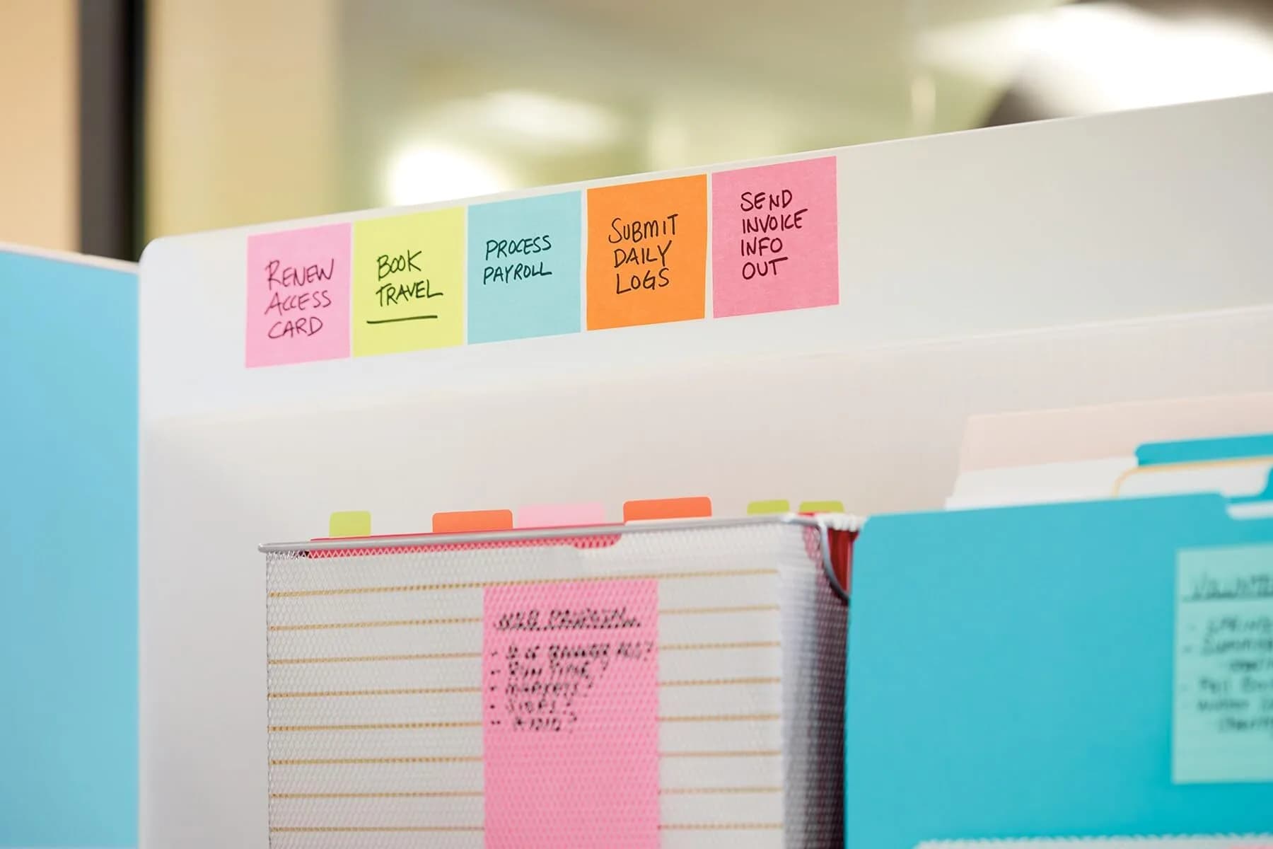 Post-it Super Sticky Notes (24 Pads, 70 Sheets Each) | Supernova Neons Collection - view 3