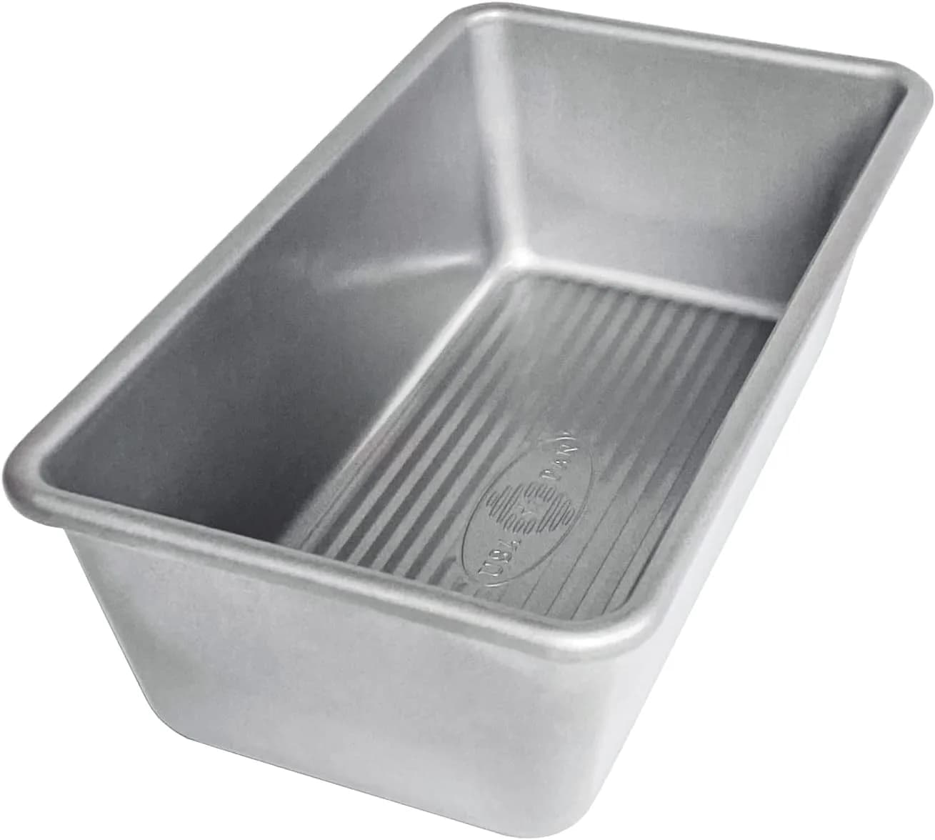 USA Pan Seamless Nonstick Standard Bread Loaf Pan 8.5 x 4.5 x 2.75 Inches (21.6 x 11.4 x 7 cm) - Pack of 6 | Professional Grade Aluminized Steel — Pack of 6