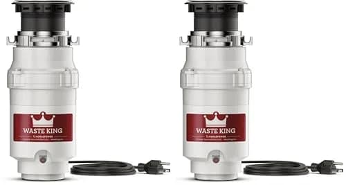 Waste King L-111 Garbage Disposal 1/3 HP Continuous Feed (Pack of 2) | 115 Volt Motor thumbnail 1