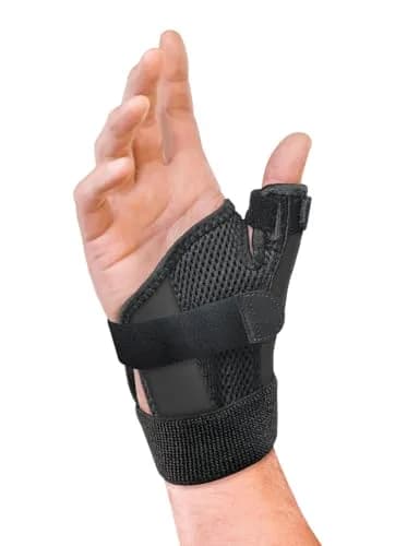 MUELLER Adjust-to-Fit Thumb Brace Spica Splint 600g (21.16 oz) | Targeted Compression for Pain Relief thumbnail 2