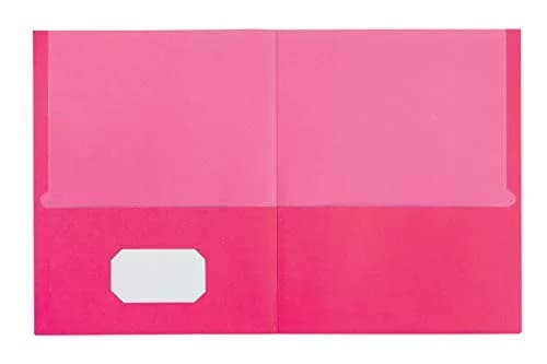 Oxford 2 Pocket Folders, Textured Paper, Assorted Colors, Letter Size, 200 Count | Heavy Paper Texture for Office & School thumbnail 4