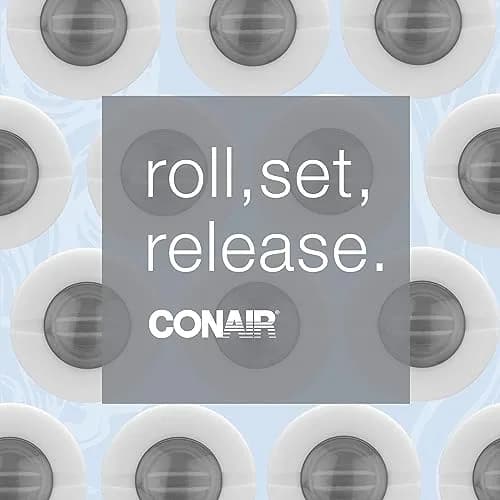 Conair Double Ceramic Hot Rollers 1½-Inch Pink/White | Long, Medium & Short Hair, Dual Voltage thumbnail 7