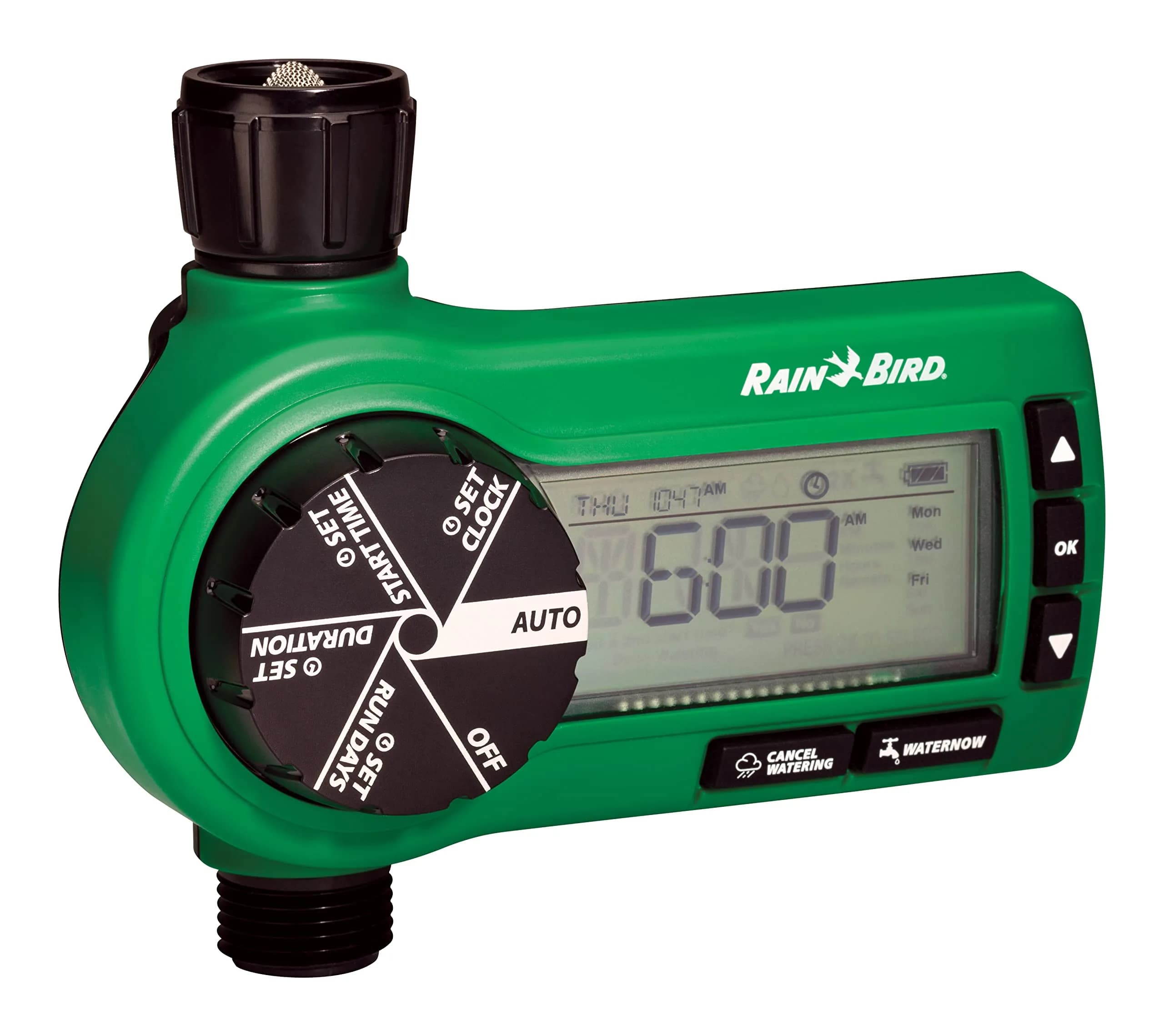 Rain Bird Digital Hose End Timer with Plastic Inlet/Outlet - Pack of 5 - view 2