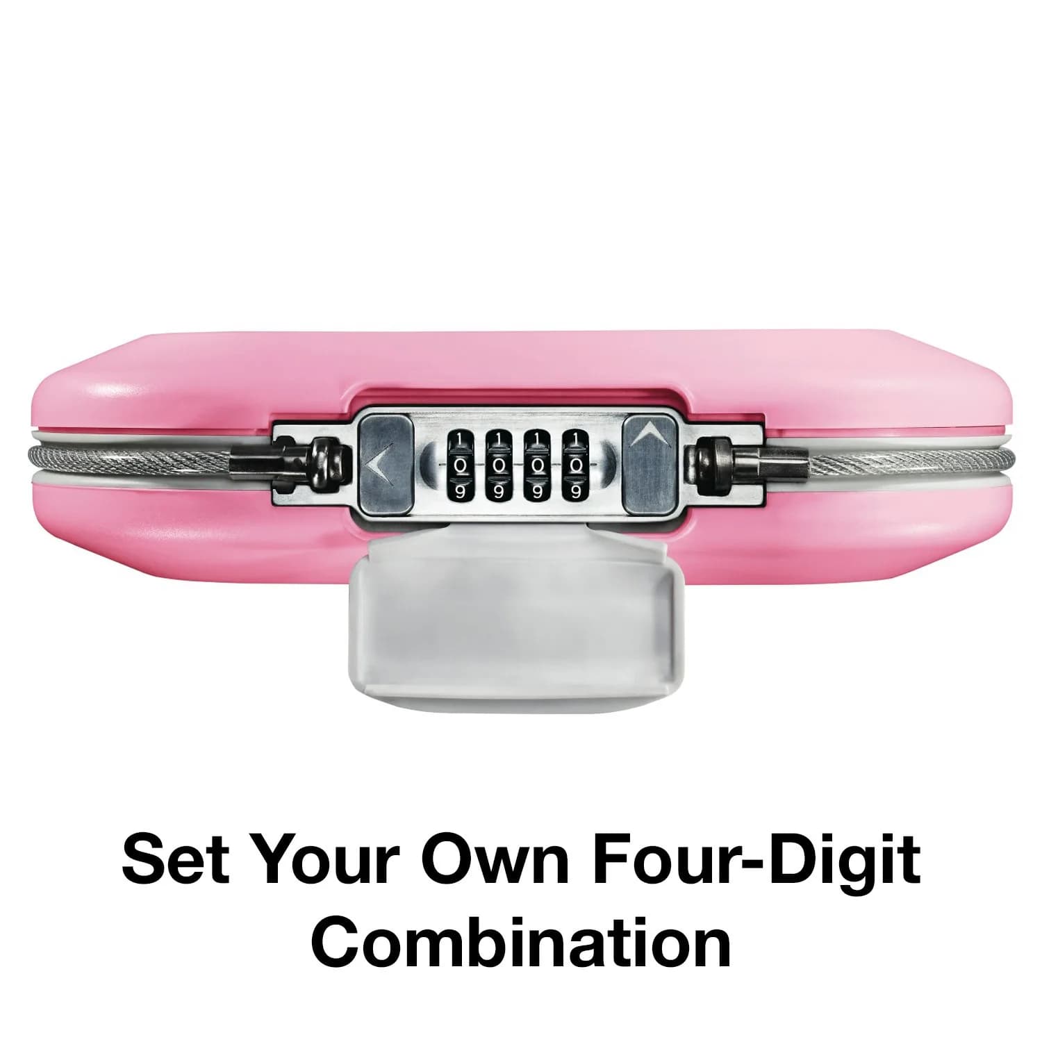 Master Lock Pink Portable Small Safe - Set Your Own Combination, Travel-Friendly Design for Phone, Passport & Money Storage, Model 5900DPNK (Pack of 4) | 1.73L (0.06 cu ft) - view 4