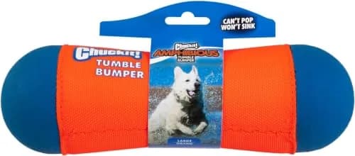 Chuckit! Amphibious Tumble Bumper Dog Toy Large (Pack of 12) | Floats High, Bounces Randomly thumbnail 1