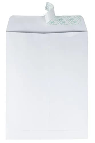 Quality Park 9-1/2 x 12-1/2 Catalog Mailing Envelopes, Redi-Seal 500-Count | Bulk White Wove Paper thumbnail 2