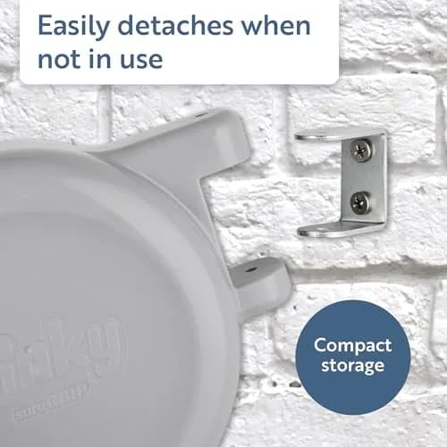 Minky Homecare Retractable Clothesline 49 Feet (14.9 m) Gray | Heavy Duty PVC Coated Line, Pack of 6 thumbnail 4