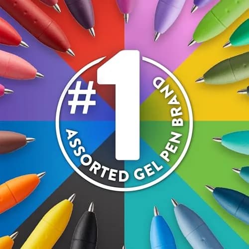 Paper Mate InkJoy Gel Pens, Retractable, Medium Point (0.7 mm), 216 Count | Smooth Writing Instrument thumbnail 2