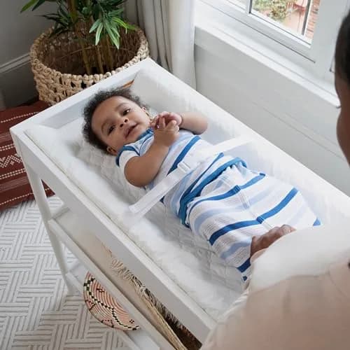 Summer by Ingenuity Contoured Changing Pad – Pack of 6 | Waterproof Liner & Safety Strap Included thumbnail 6