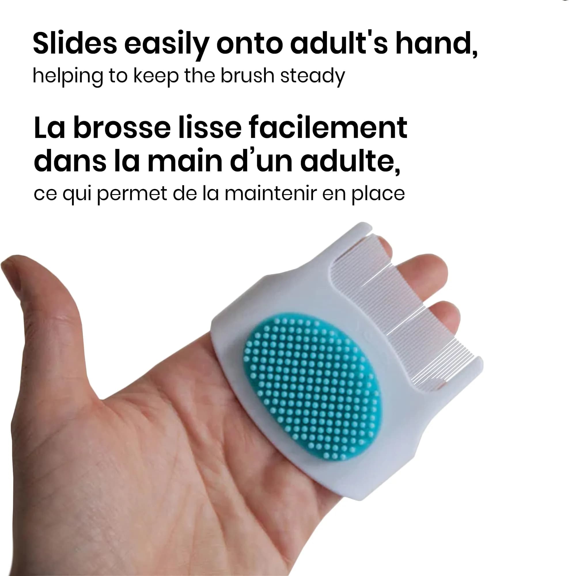 Safety 1st Cradle Cap Brush and Comb Set | 2-in-1 Gentle Scalp Care for Newborns - view 5