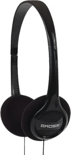Koss KPH7 Lightweight Portable Headphones, Black (Pack of 6) | 4 ft Cord, 32 Ohm Impedance thumbnail 1