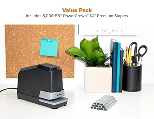Bostitch Office Impulse Heavy Duty Electric Stapler Value Pack, 6-Pack, 45 Sheets | 7.81 kg (15 lb) | Faster Stapling thumbnail 3