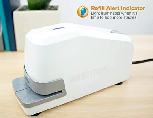 Bostitch Office Impulse 30 Sheet Electric Stapler - Heavy Duty, No-Jam, White (Pack of 6) | 3X Faster Stapling Speed thumbnail 4
