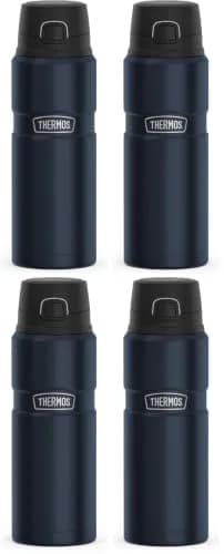 THERMOS Stainless King Vacuum-Insulated Drink Bottle 24oz | Keeps Drinks Hot 18h Cold 24h thumbnail 1
