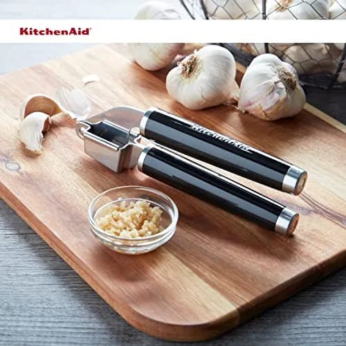 KitchenAid Garlic Press One Size (Pack of 12) | Rust-Resistant Stainless Steel, Large Capacity, Dishwasher Safe thumbnail 6
