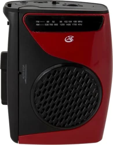 GPX Portable Cassette Player & Recorder 6-Pack | AM/FM Radio, Voice Recording, Headphones Jack, Belt Clip thumbnail 1