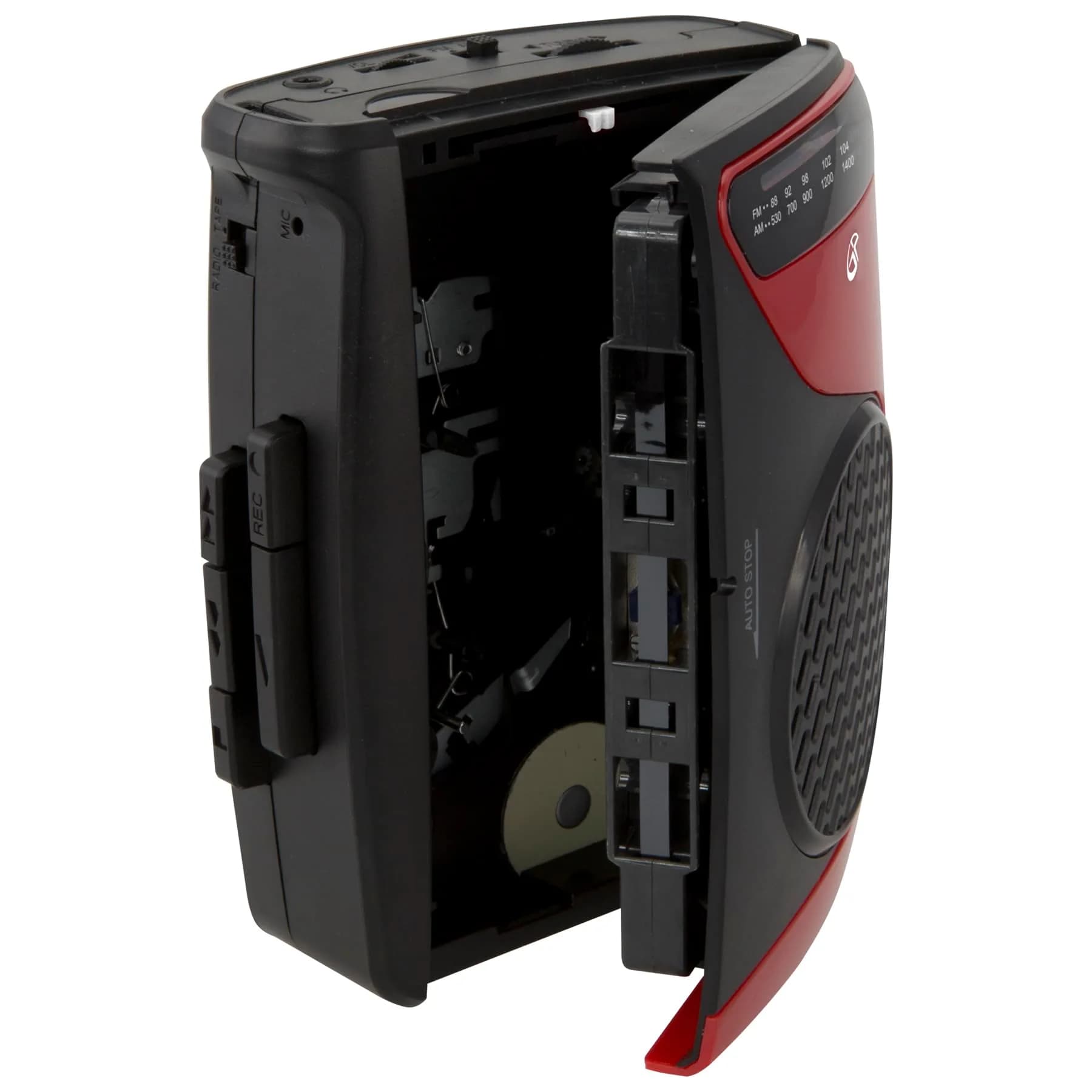 GPX Portable Cassette Player & Recorder 6-Pack | AM/FM Radio, Voice Recording, Headphones Jack, Belt Clip - view 2