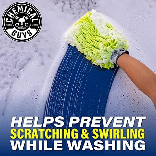 Chemical Guys Chenille Premium Microfiber Wash Mitt (Pack of 12) | Ultra-Soft Car Wash Glove for Scratch-Free Finish thumbnail 3