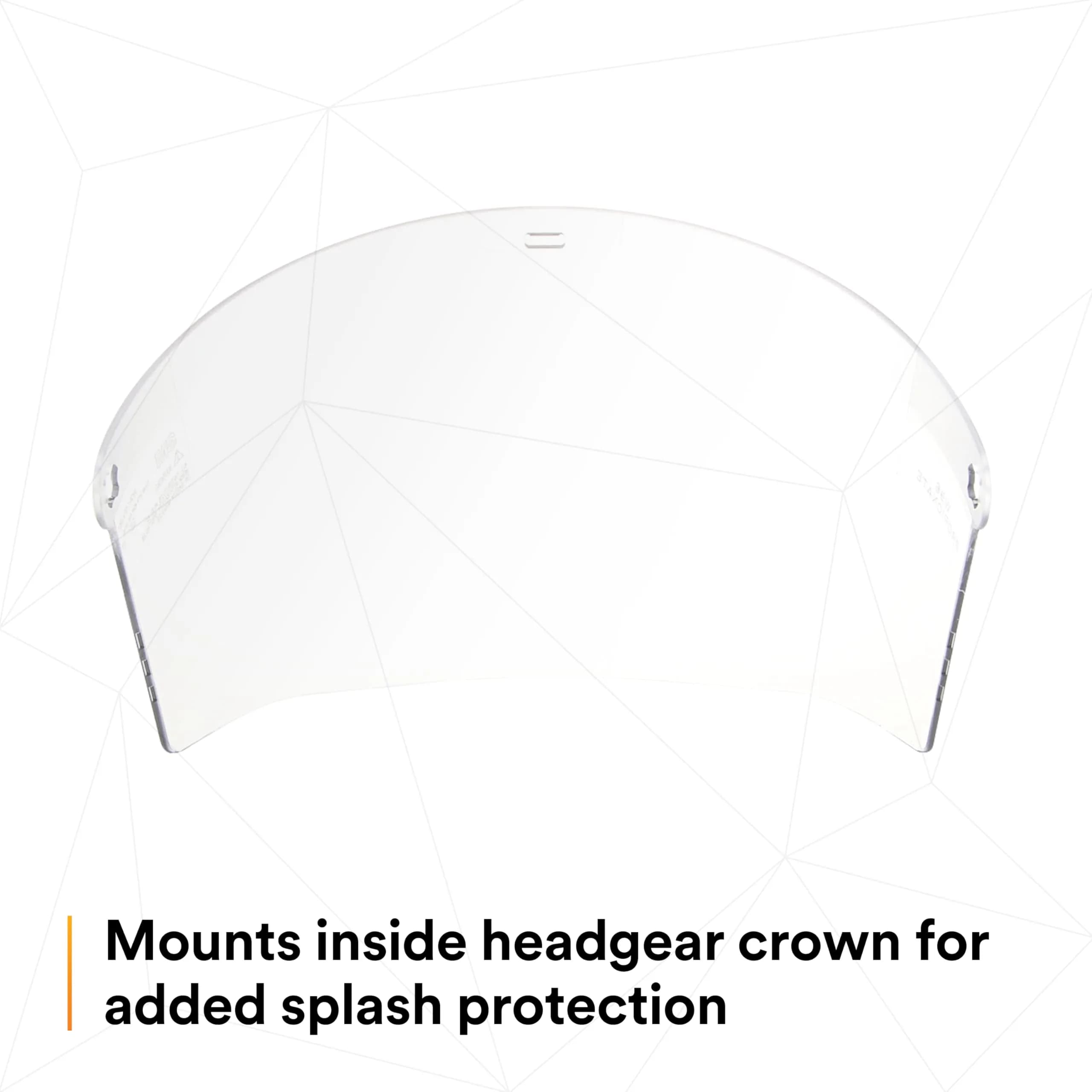 3M H8A Ratchet Headgear and WP96 Faceshield Combo | 2.5 lb (1.13 kg) Safety System - view 7