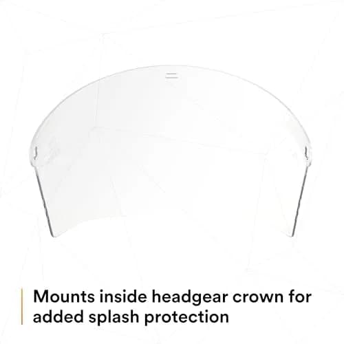 3M H8A Ratchet Headgear and WP96 Faceshield Combo | 2.5 lb (1.13 kg) Safety System thumbnail 7