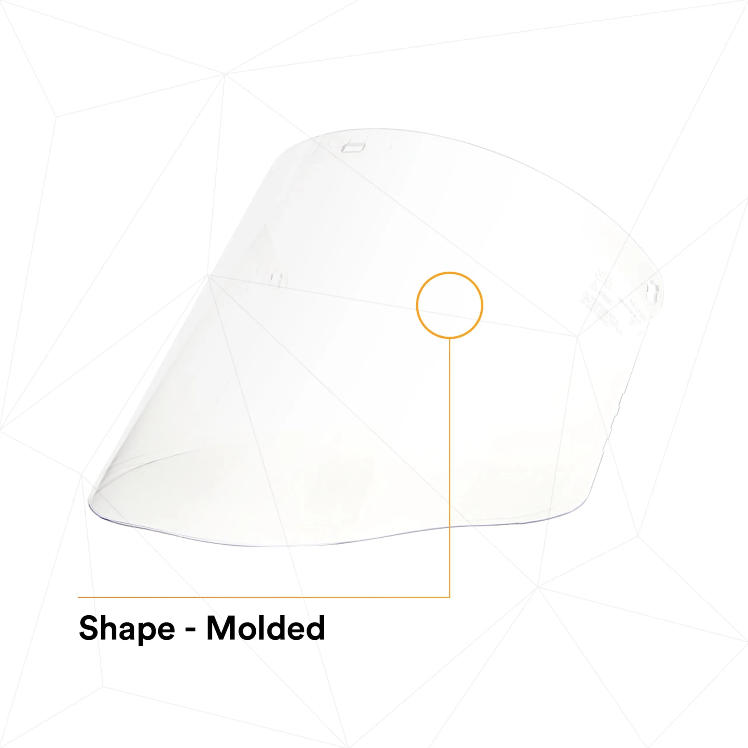 3M H8A Ratchet Headgear and WP96 Faceshield Combo | 2.5 lb (1.13 kg) Safety System - view 9