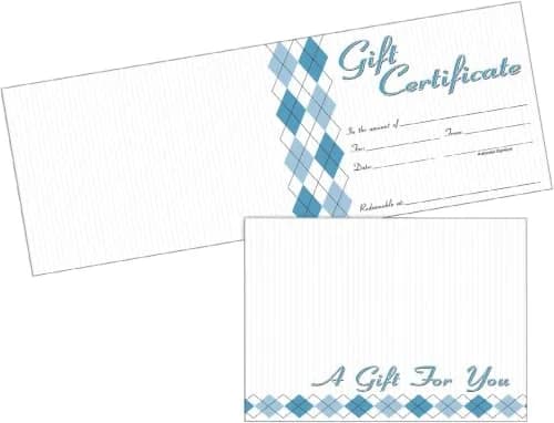 Adams Gift Certificate Cards, 20 Folded Cards and Envelopes, 6.25 x 4.50 Inches, White (Pack of 8) | Premium Card Stock for Business thumbnail 1