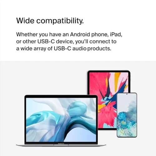 Belkin Rockstar™ 3.5mm Audio with USB-C Charge Adaptor Included, White (Pack of 6) | Dual Port USB-C Audio & Fast Charging thumbnail 5