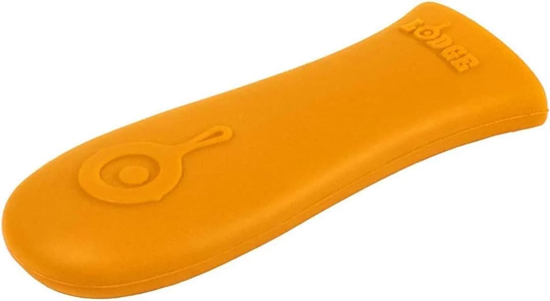 Lodge Orange Silicone Hot Handle Holder - Heat Resistant Up to 500°F - main product image