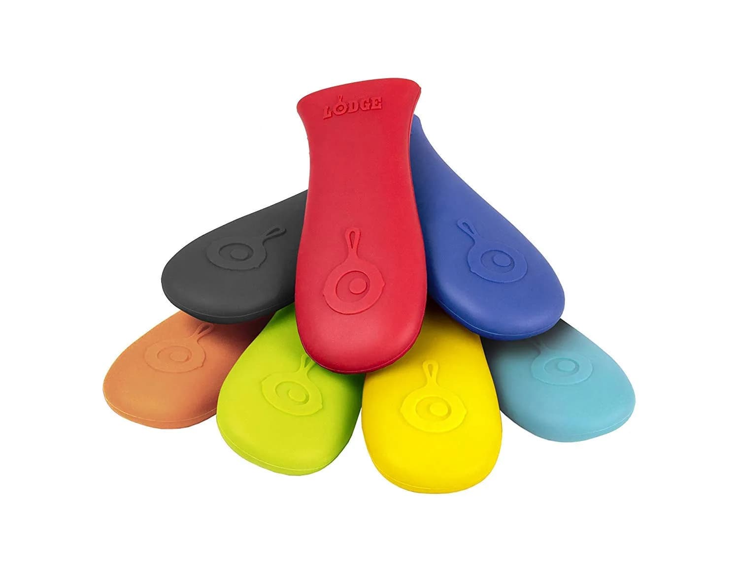 Lodge Orange Silicone Hot Handle Holder - Heat Resistant Up to 500°F - view 2