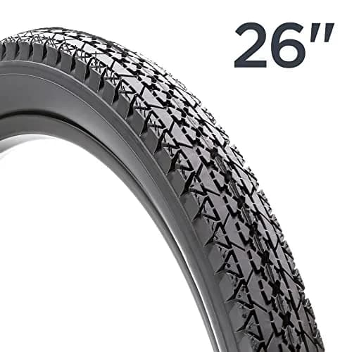 Schwinn 26" x 2.125" Cruiser Bike Tire | Puncture Guard & Smooth Tread (Pack of 2) thumbnail 4