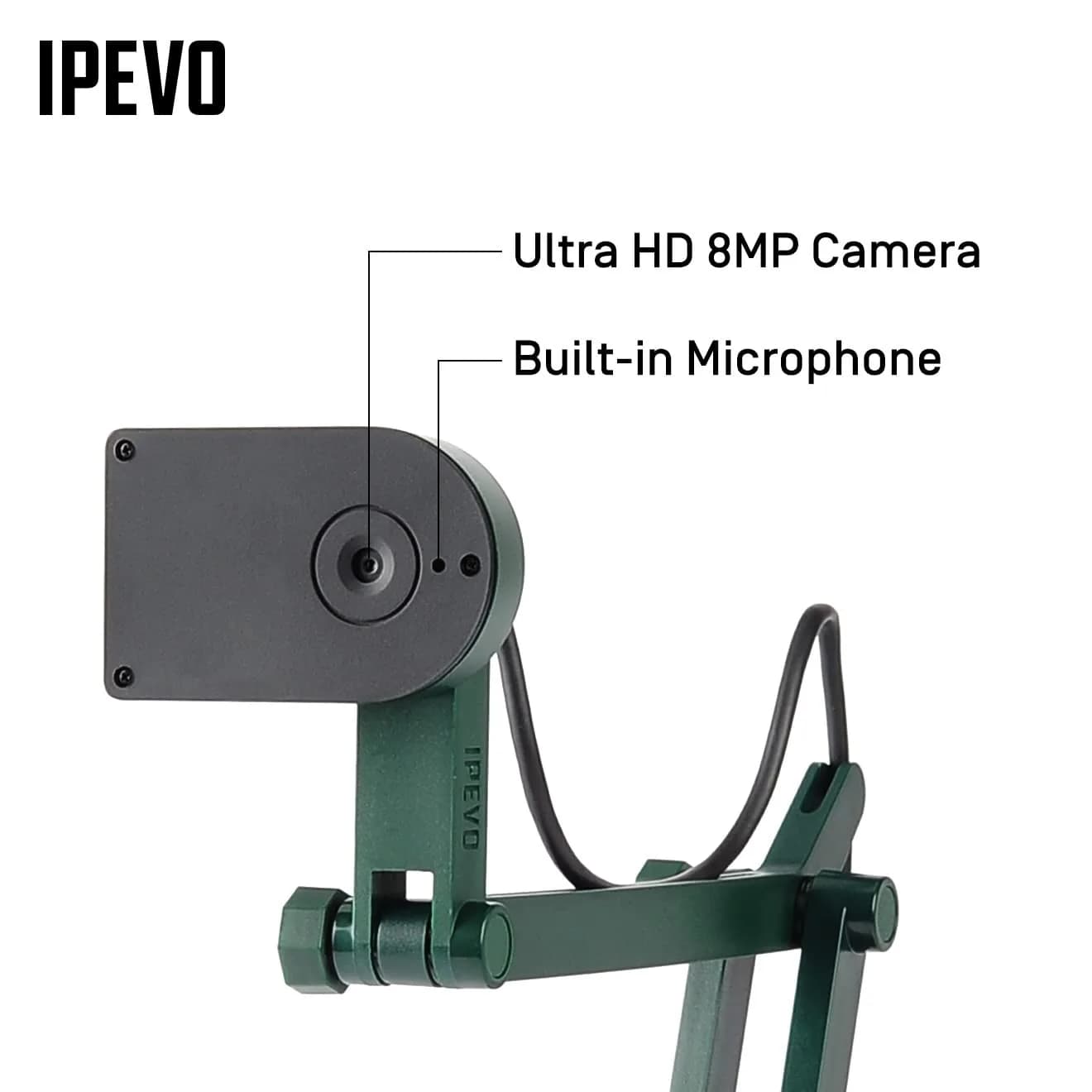 IPEVO V4K Ultra High Definition 8MP USB Document Camera Pack of 8 | Classroom-Ready Visualizer for Live Demo & Web Conferencing - view 4