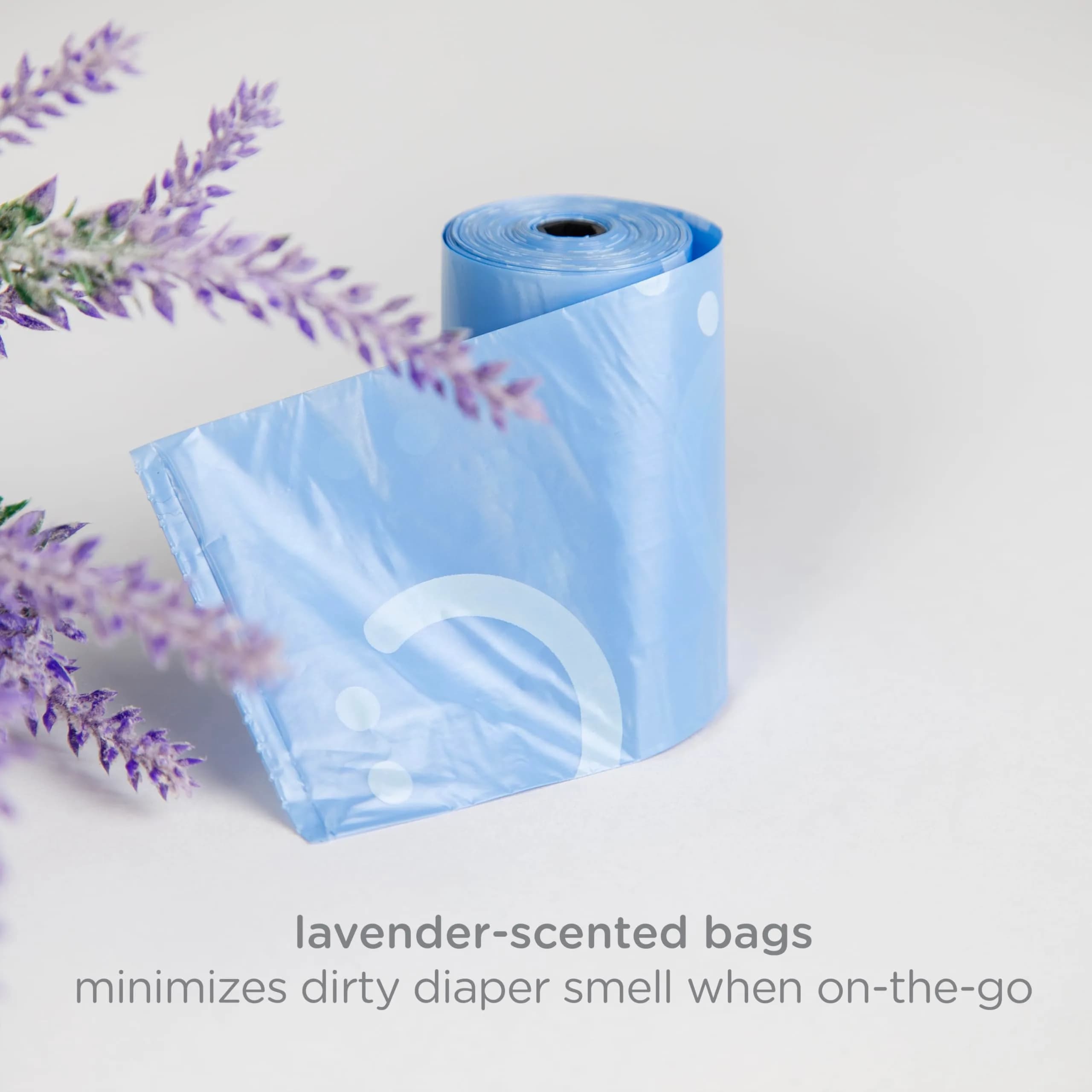 Ubbi On-the-Go Refill Bags Lavender Scented 36 Count (Pack of 12) | Odor Neutralizing Waste Bags - view 2