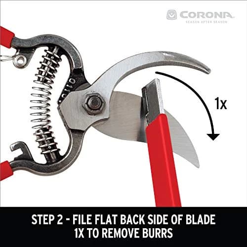 Corona Tools Handheld Garden Tool Sharpener 12-Pack | Tungsten Carbide Blade Sharpener for Pruning Shears, Loppers, Hedge Clippers & More thumbnail 4