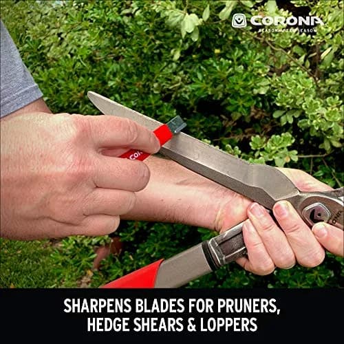 Corona Tools Handheld Garden Tool Sharpener 12-Pack | Tungsten Carbide Blade Sharpener for Pruning Shears, Loppers, Hedge Clippers & More thumbnail 5